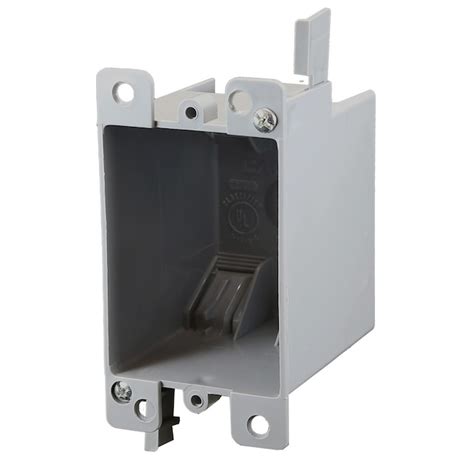 cantex 1-gang pvc old work switch/outlet electrical box|cantex switch box.